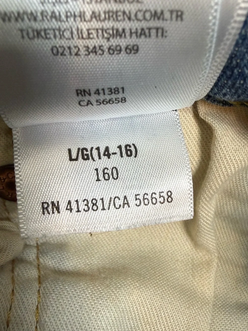 Polo‎ Ralph Lauren Boys Hampton Straight Jeans – Youth Size 16 👖✨